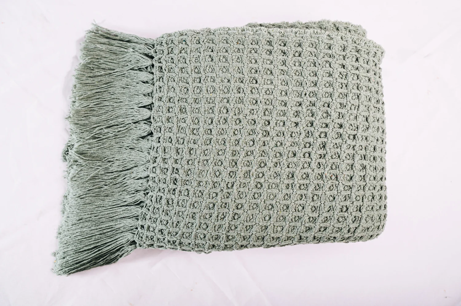 Manta Aurimel verde menta